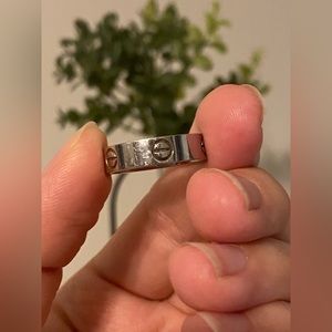 Silver Band Ring